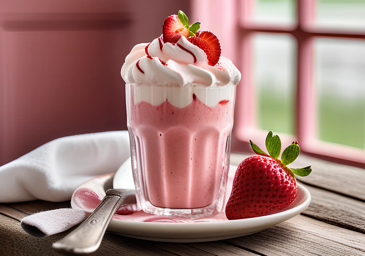 Strawberry Cream Shake