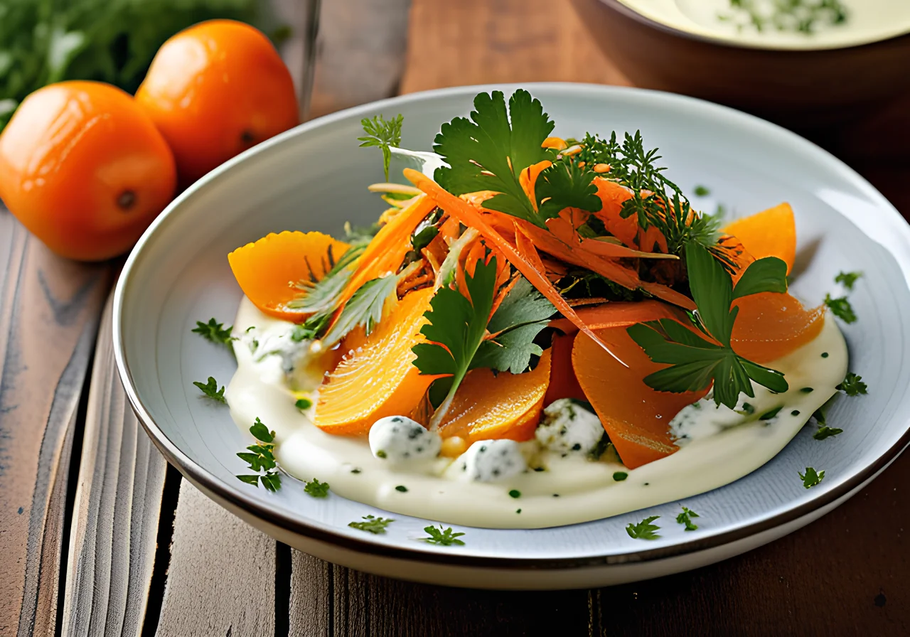 Kohlrabi-Carrot Salad