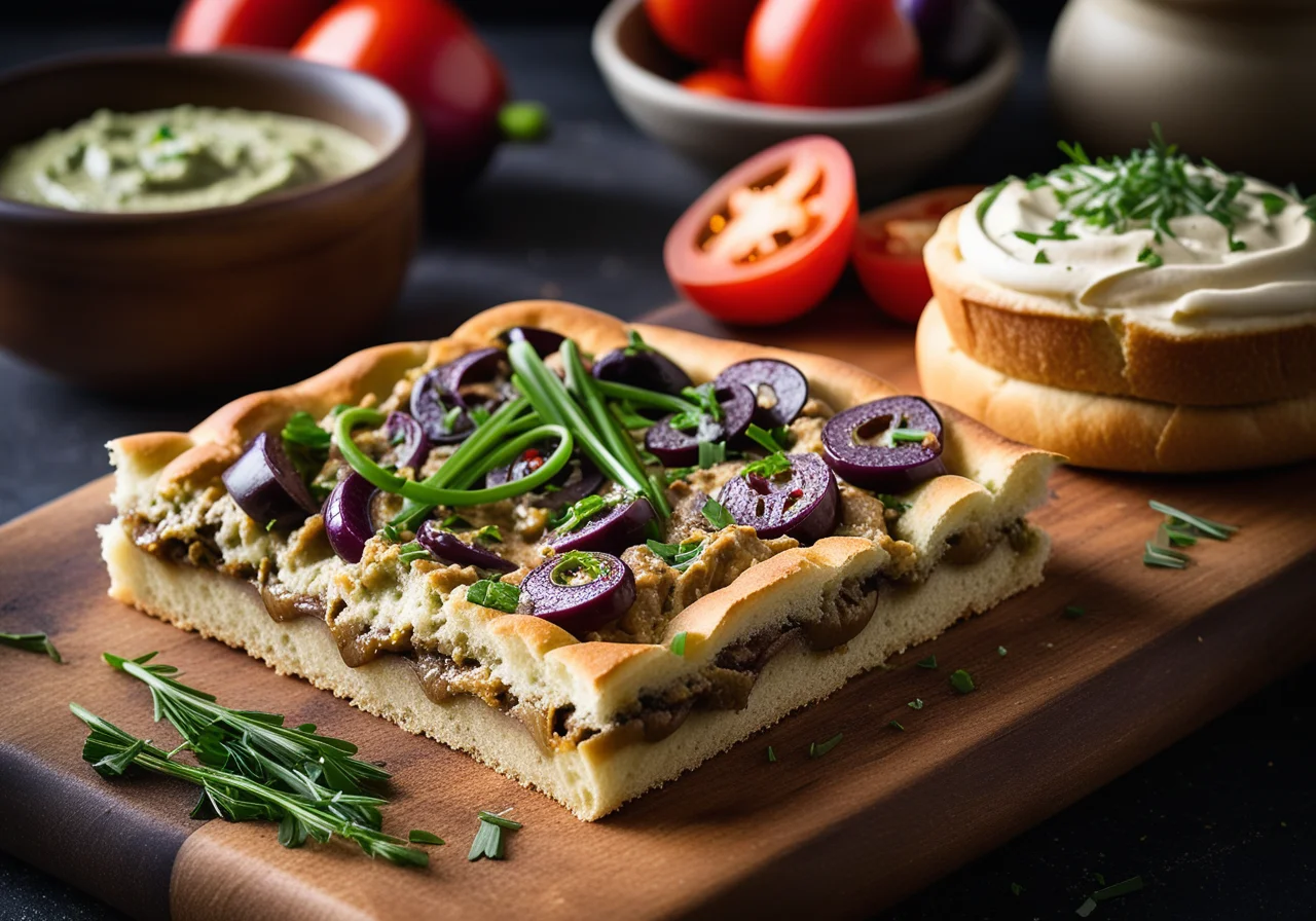 Focaccia with Dips