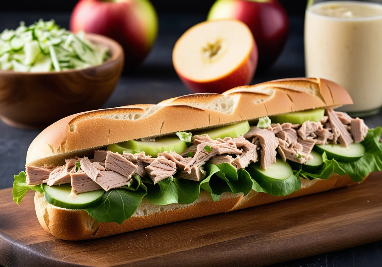 Baguette with Tuna Salad
