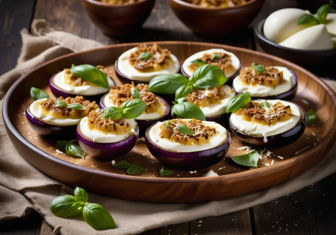 Baked Eggplant Slices
