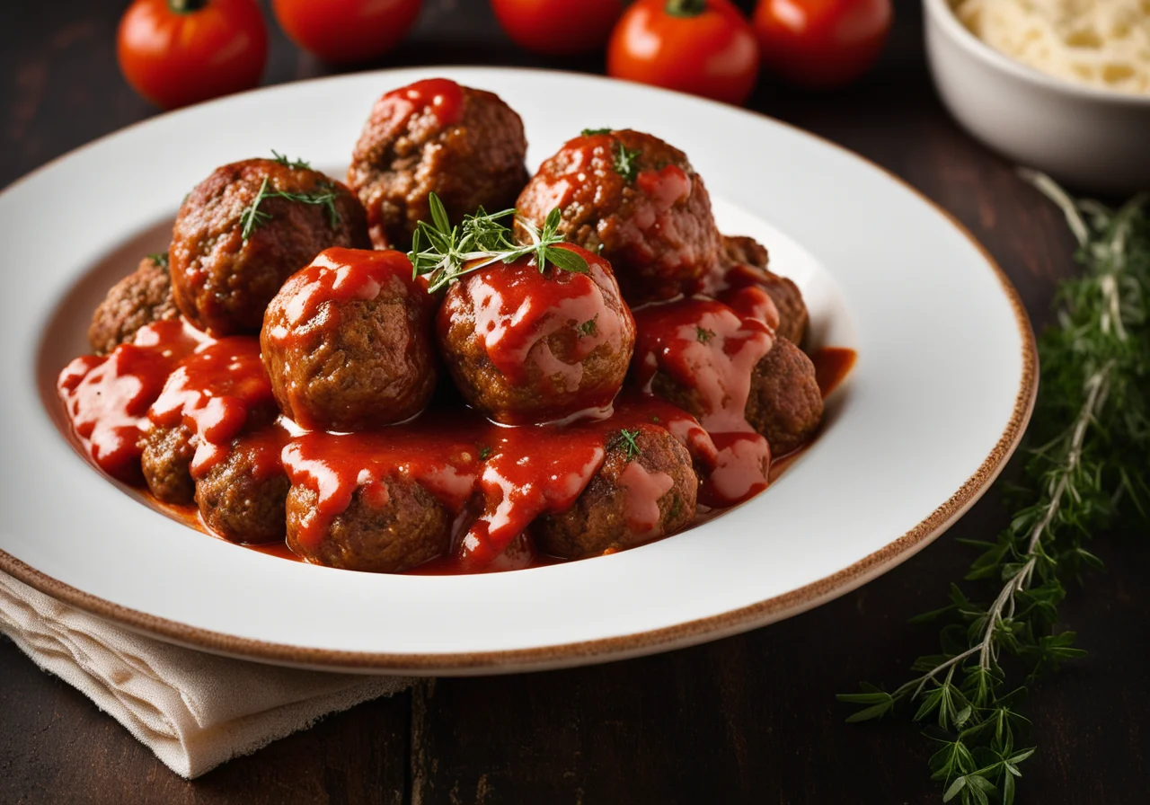 Meatballs with Tomato Sauce