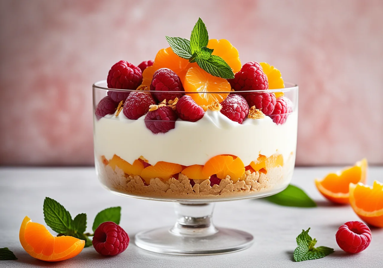 Yogurt with Mandarins