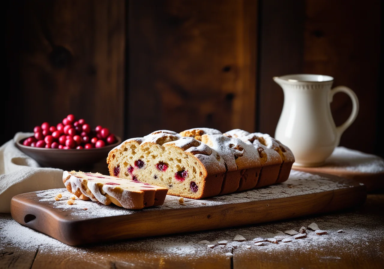 Cranberry Stollen