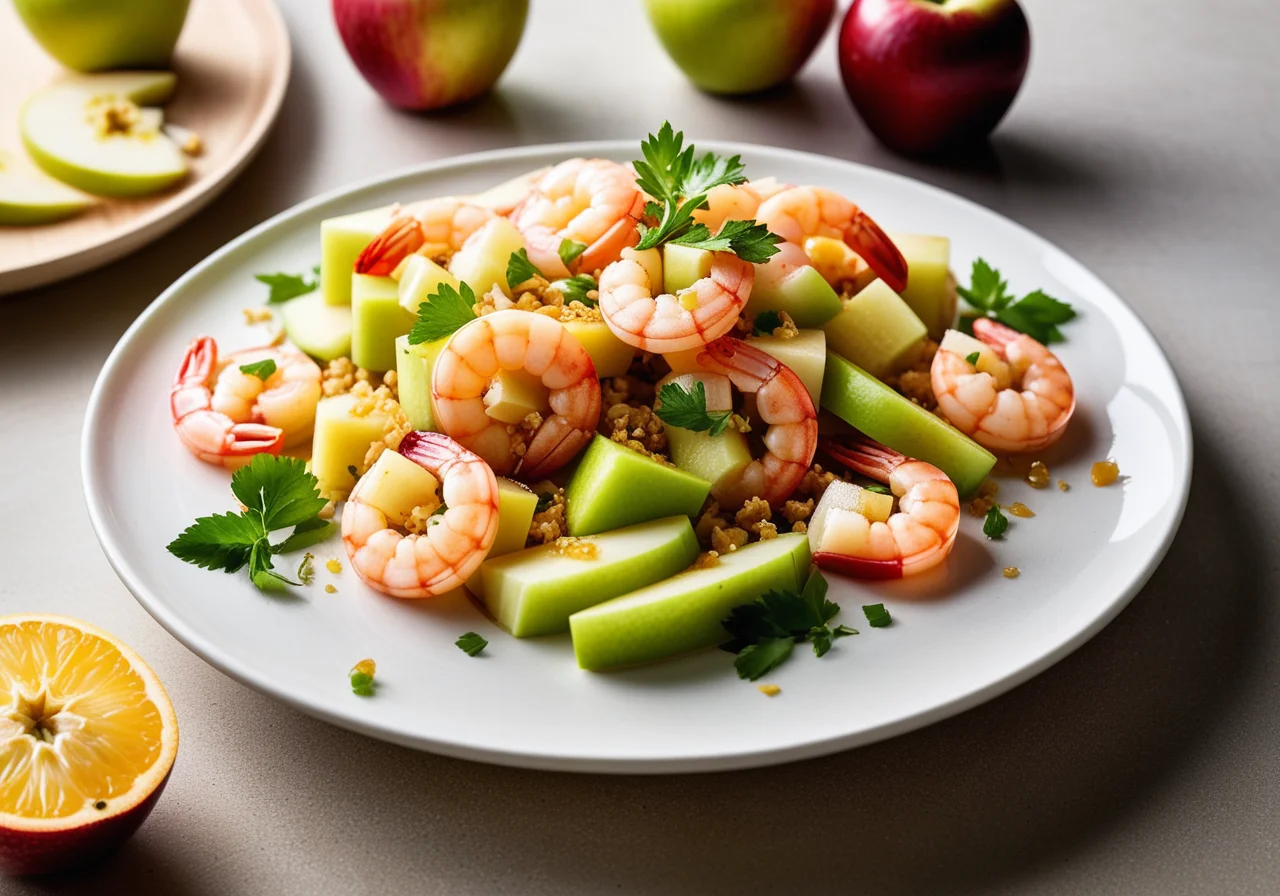 Apple Shrimp Starter