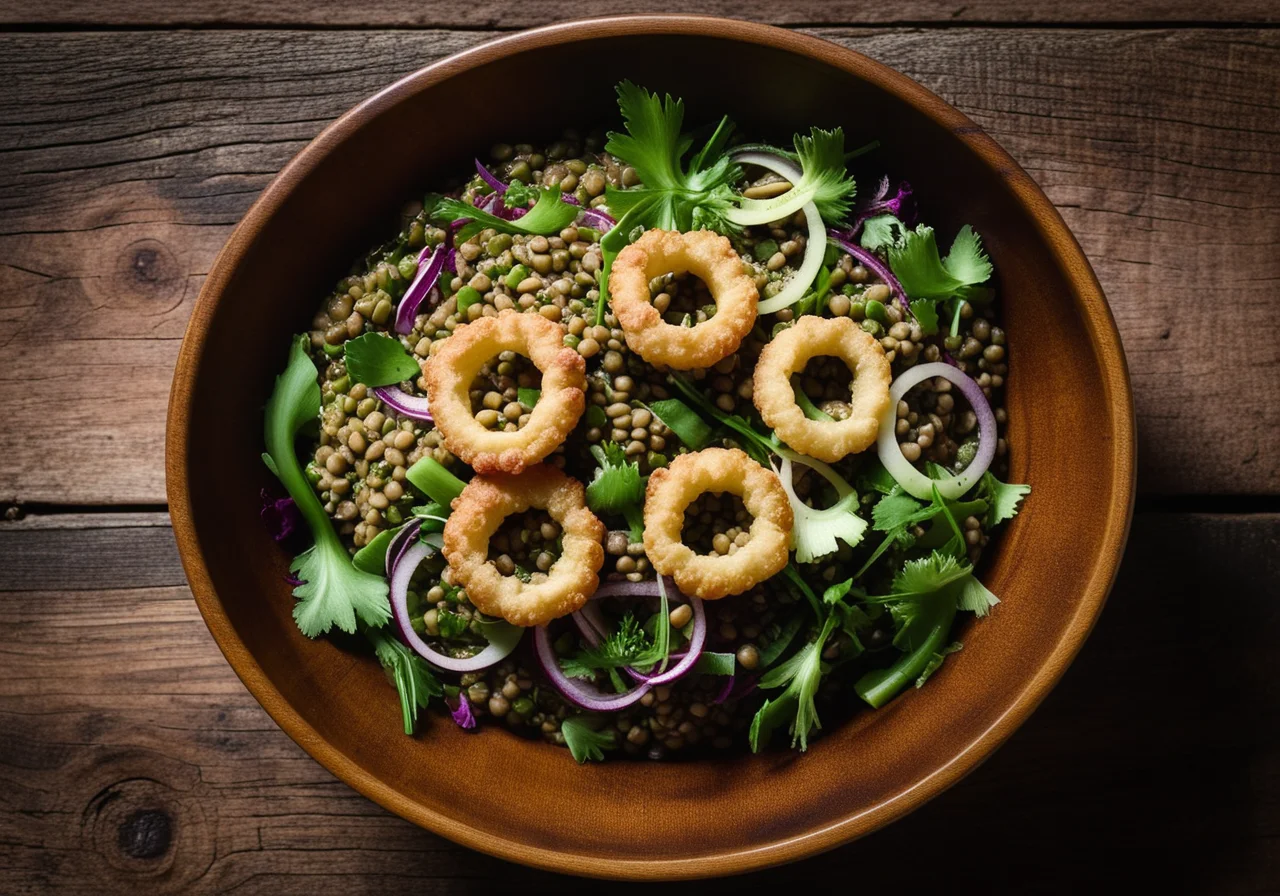Lentil Leek Salad