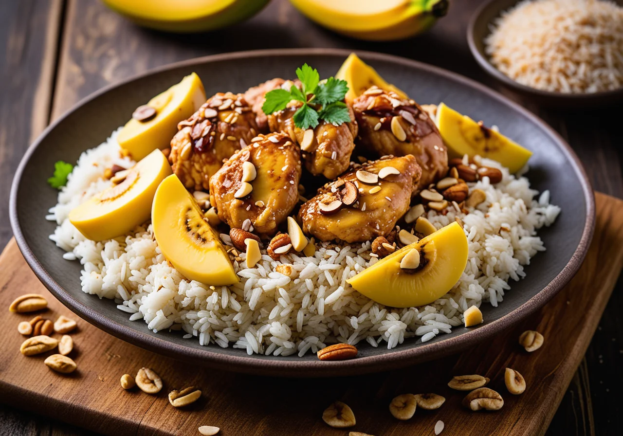 Coconut Rice Chicken