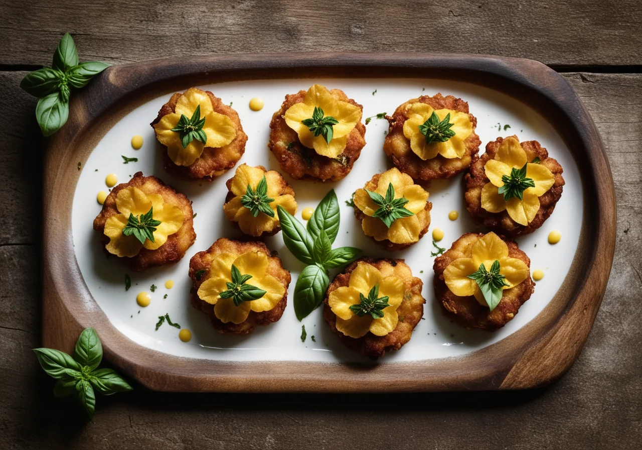 Fried Zucchini Blossoms