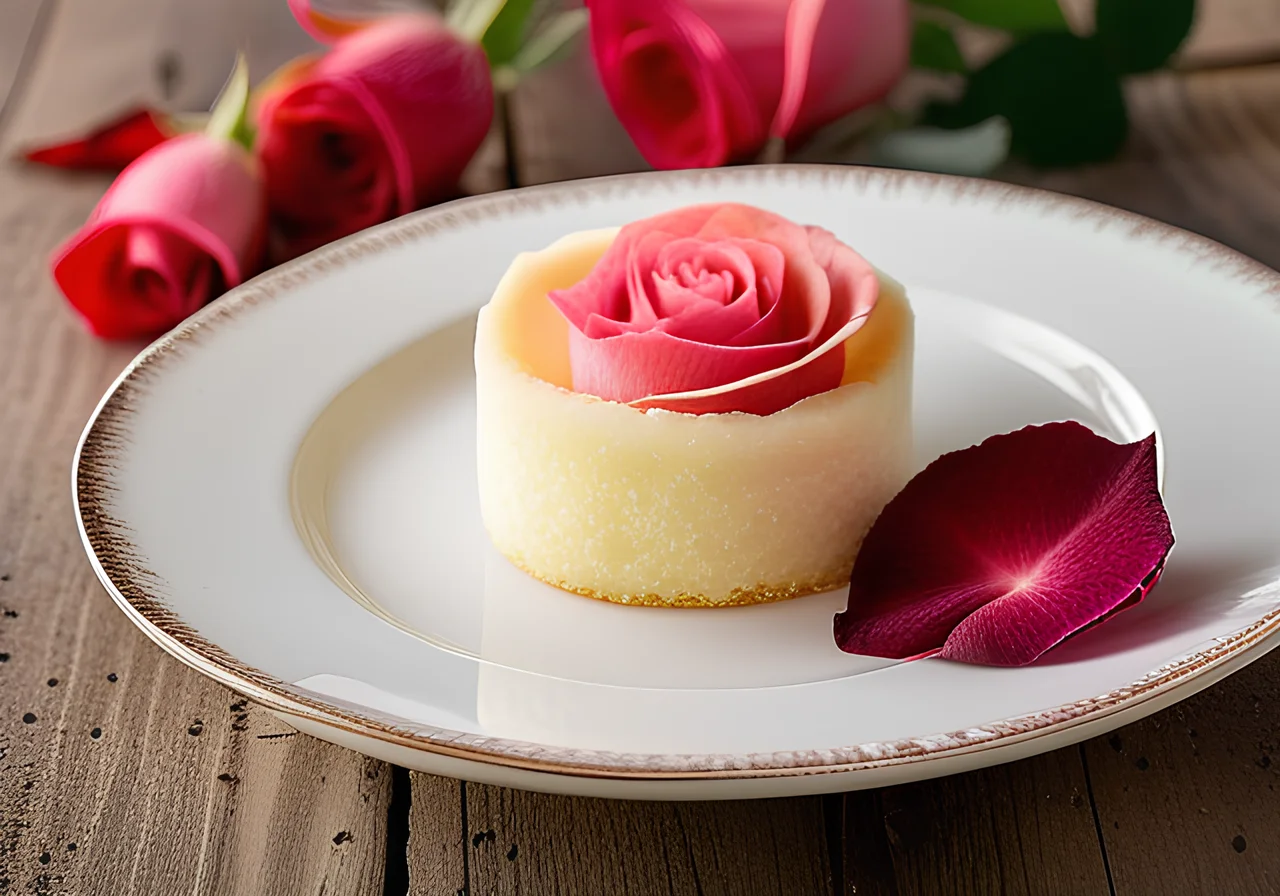 Rose Petal Sponge Roll