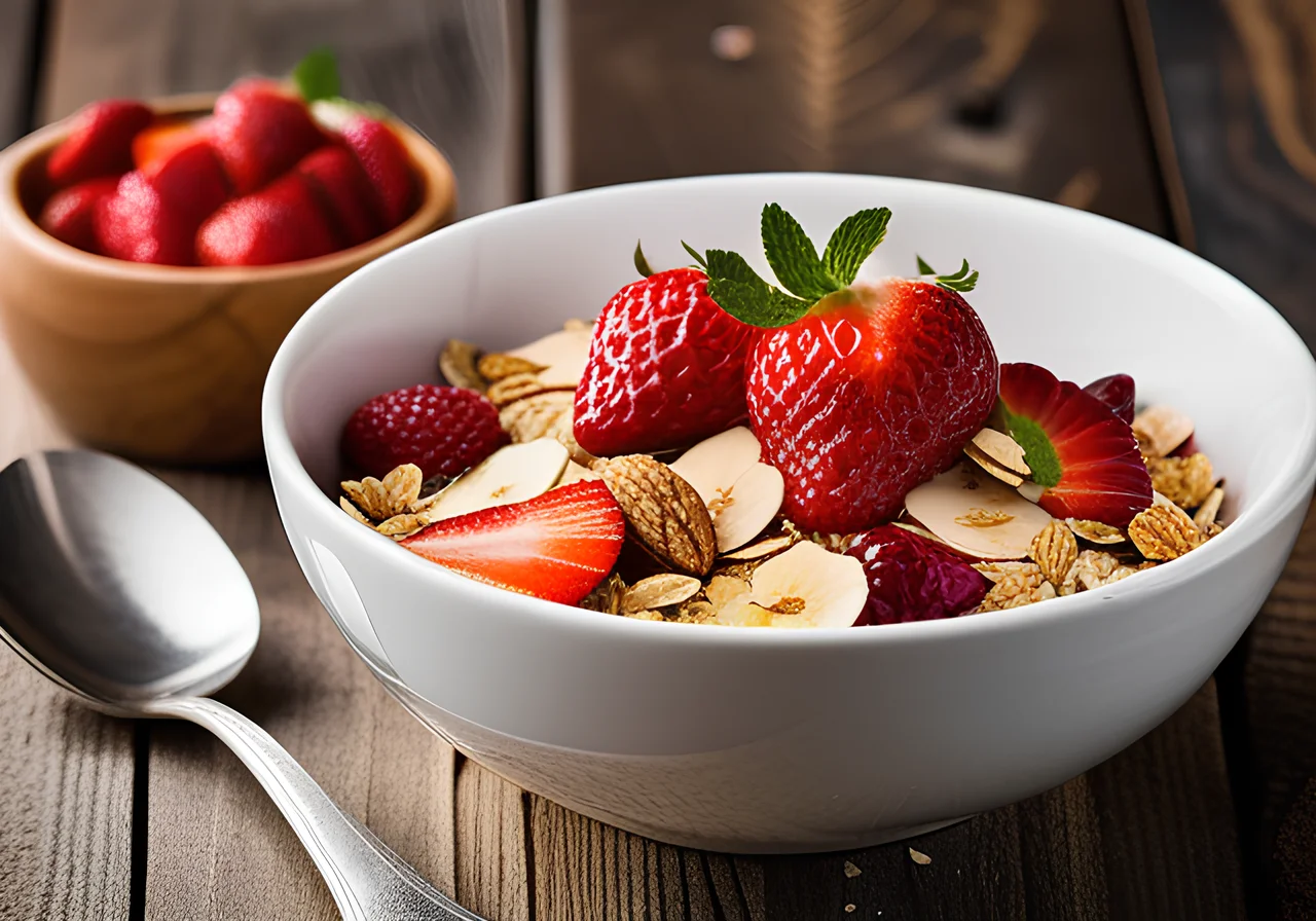 Muesli with Berries and Yogurt