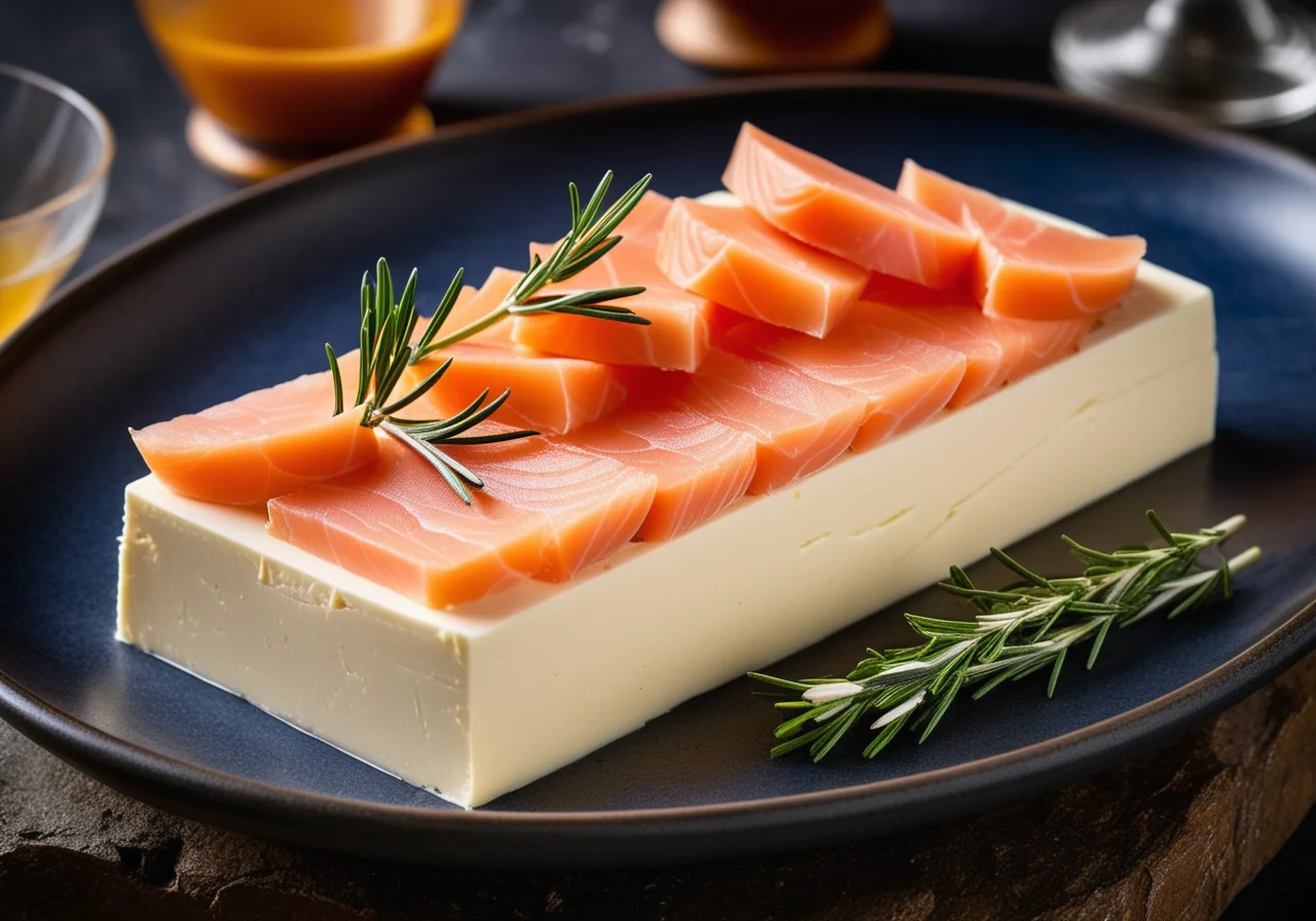 Cream Cheese Terrine with Smoked Fish