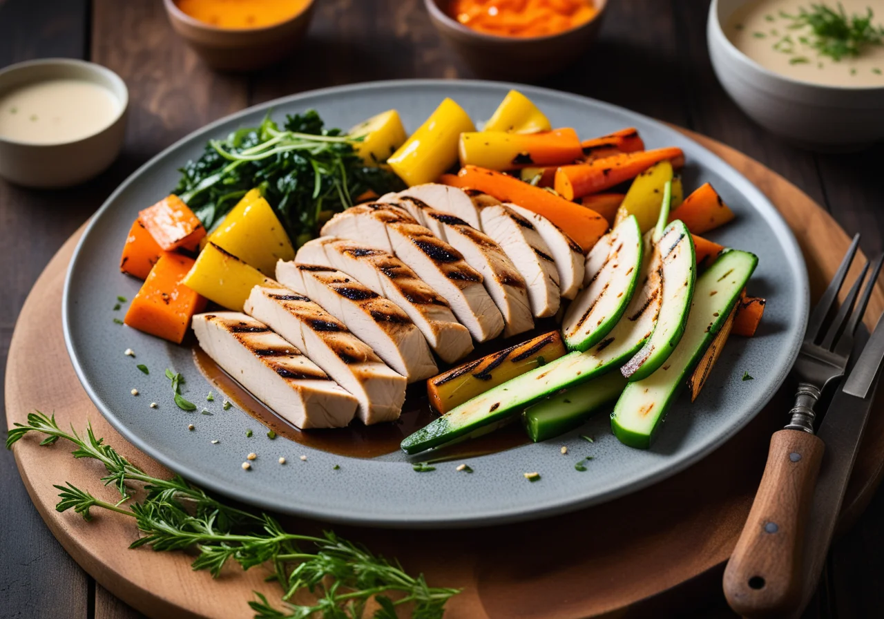 Chicken Breast with Vegetables