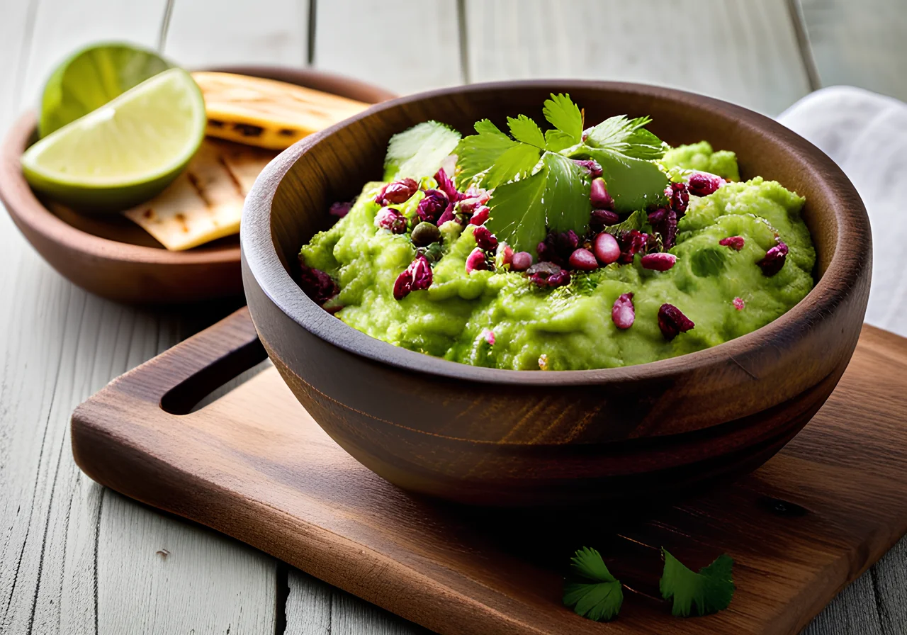 Guacamole with Crème Fraîche