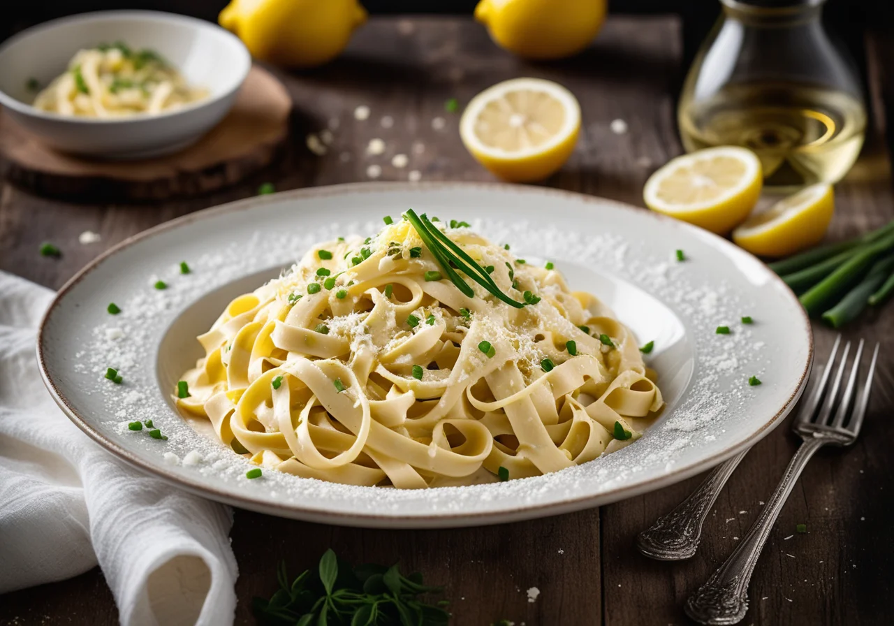 Tagliatelle with Ricotta Sauce