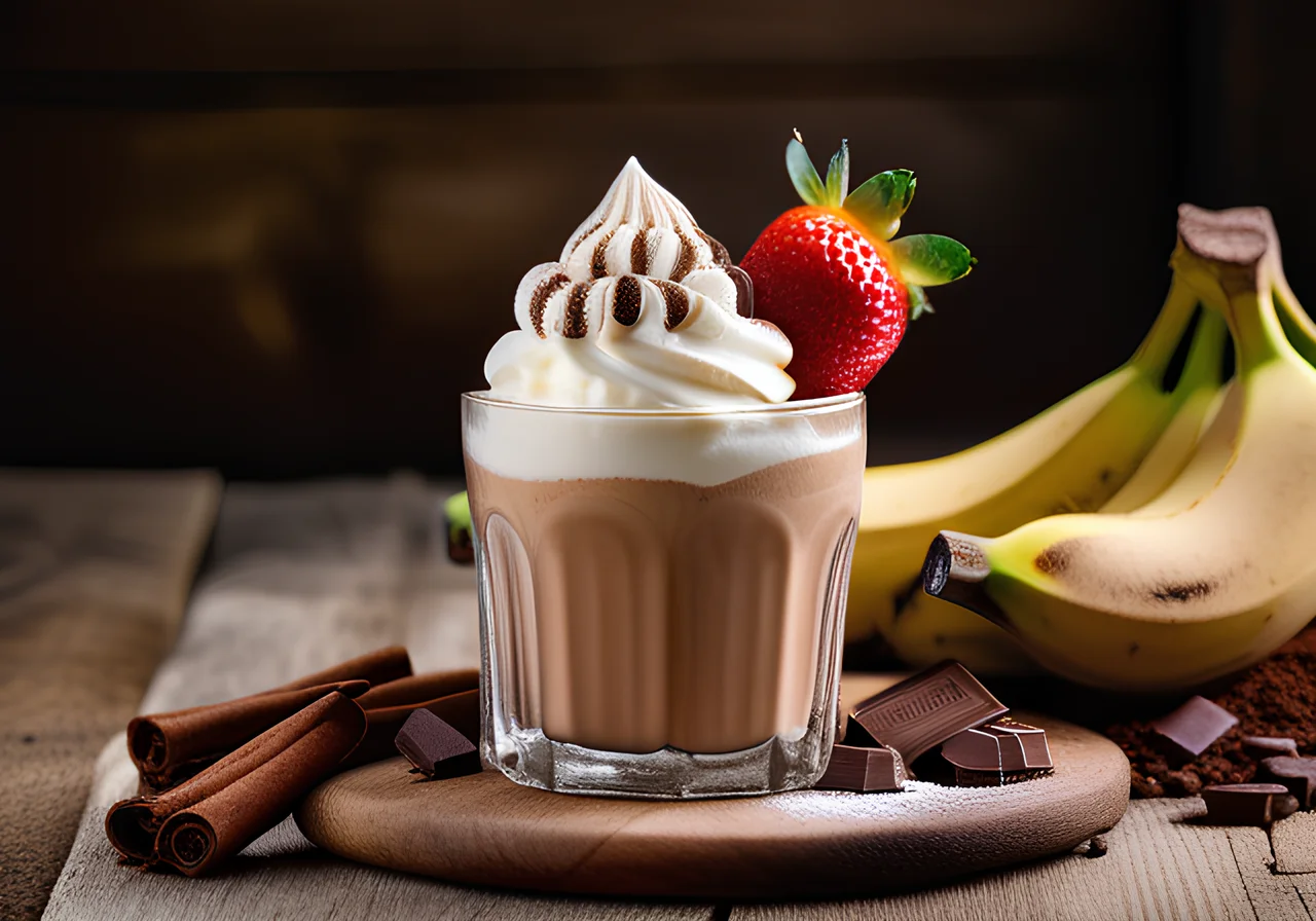 Banana Chocolate Milk
