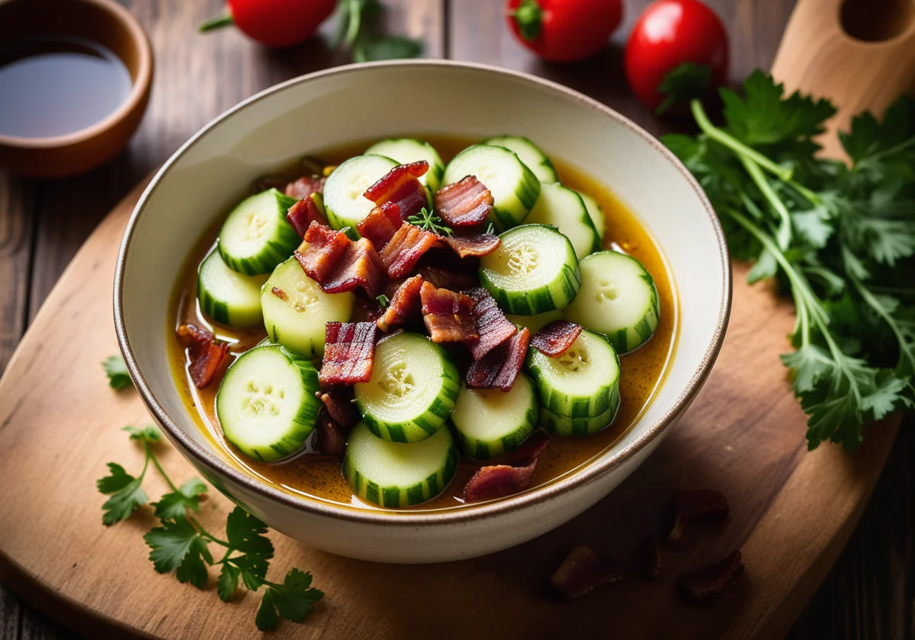 Braised Cucumber Vegetable