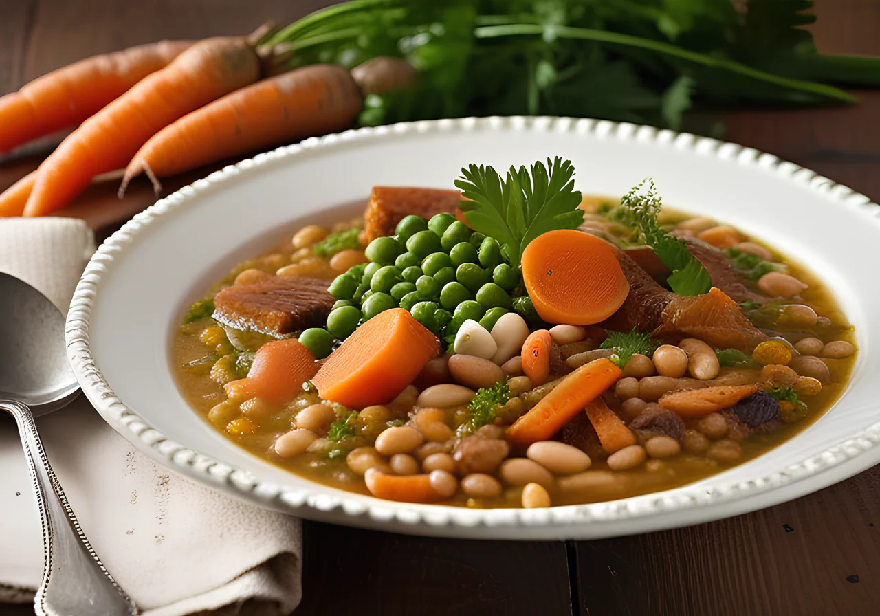 Stew with Legumes and Wild Rice