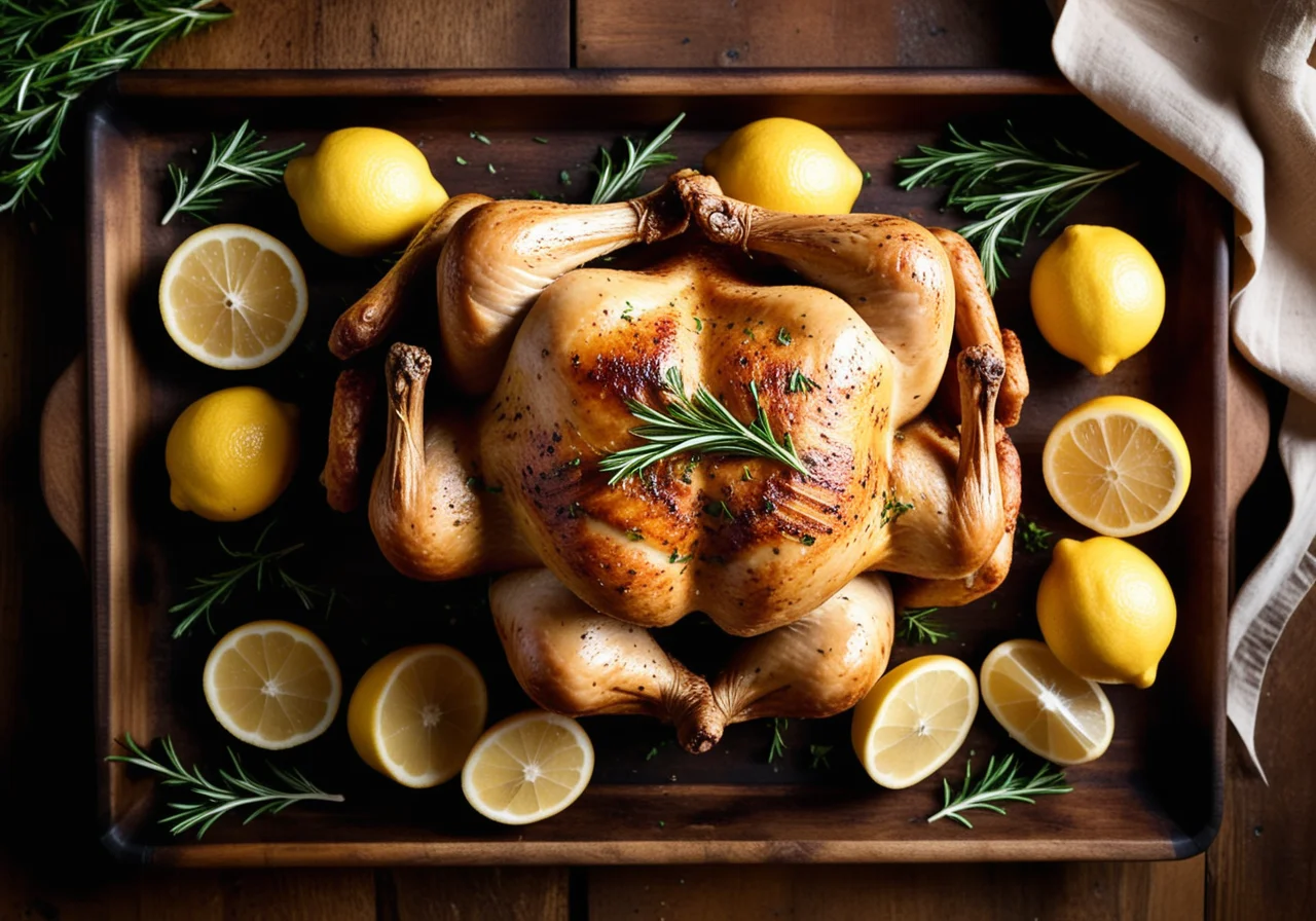 Mediterranean Roast Chicken