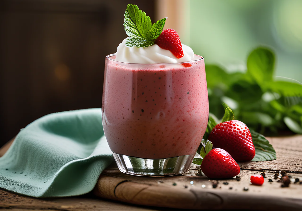 Strawberry Chia Smoothie