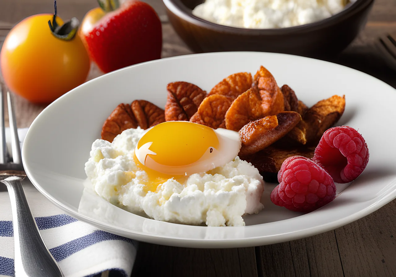 Cottage Cheese Breakfast with Crunch