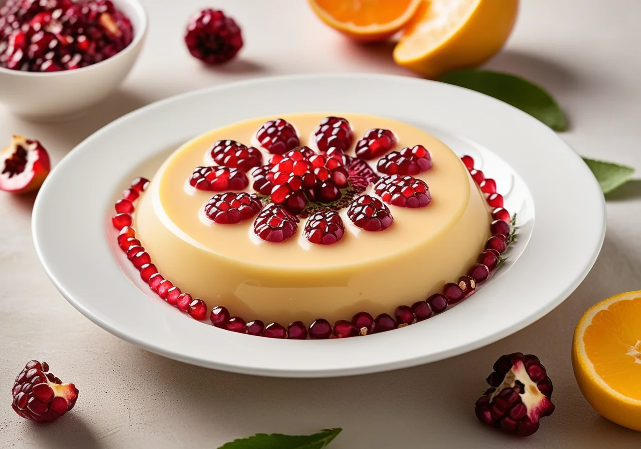 Paranilla Pudding with Fruit