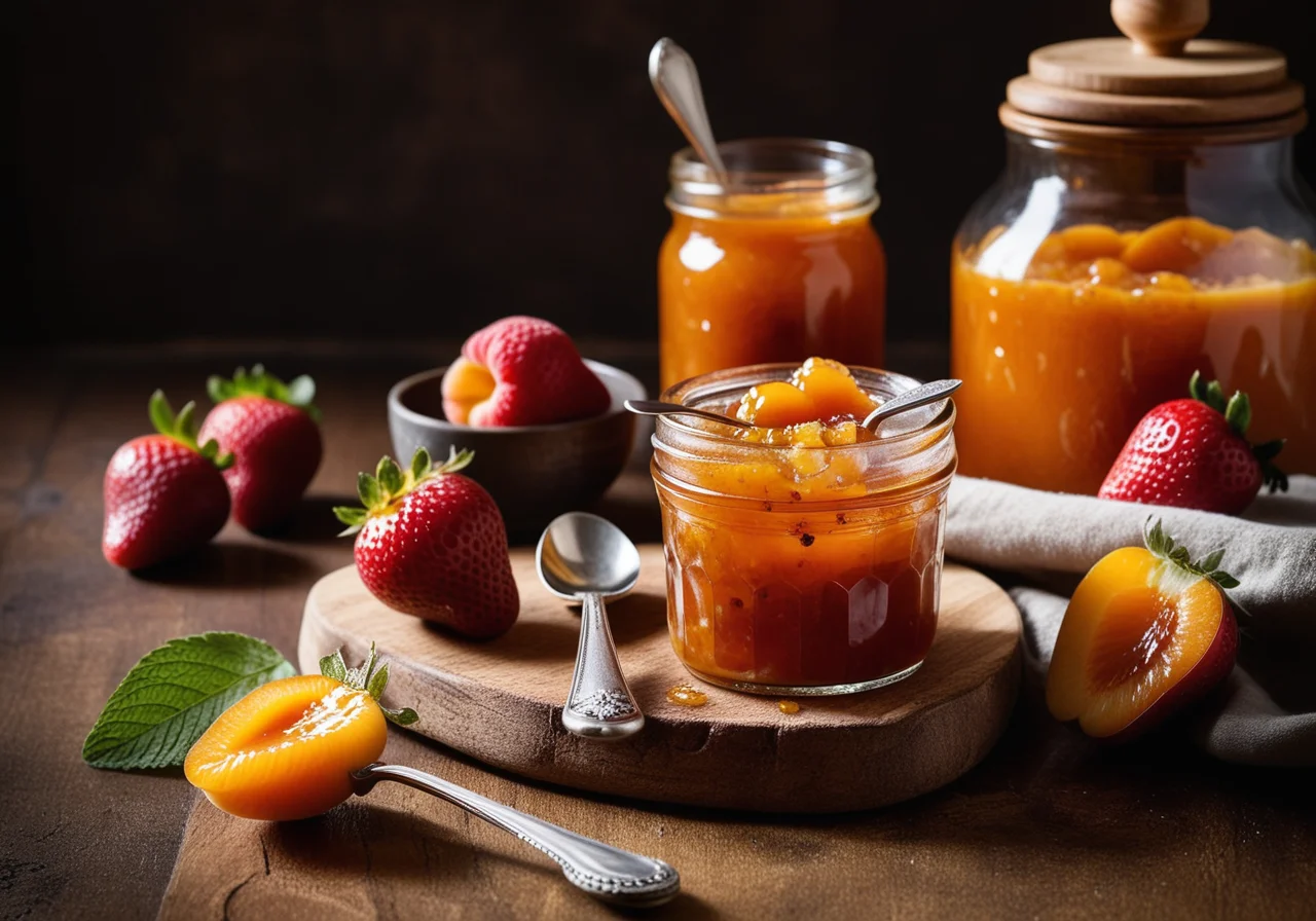 Strawberry-Apricot Jam