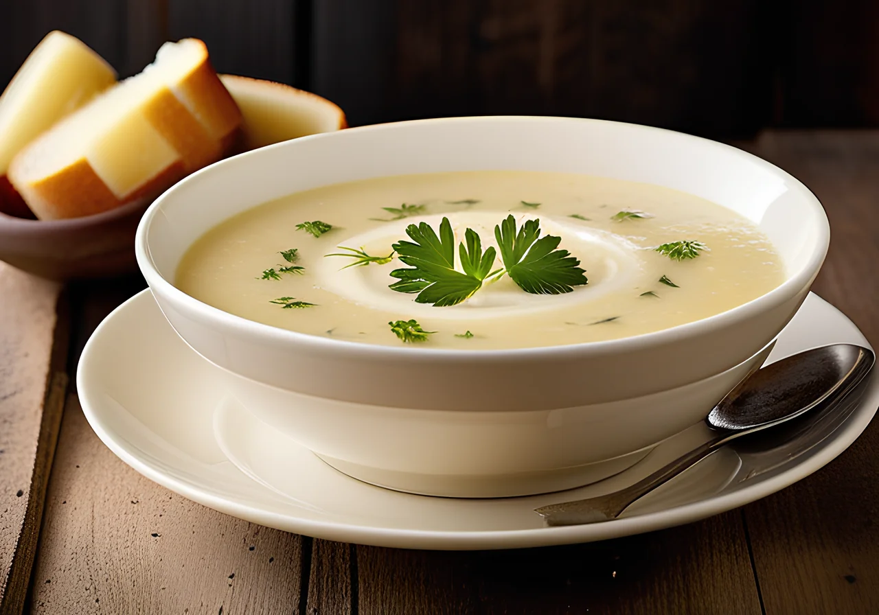 Creamy Potato-Leek Soup