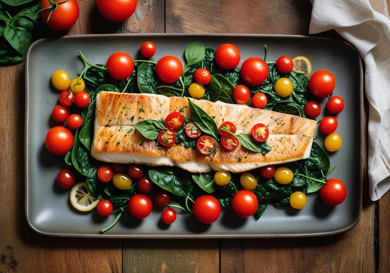 Pikeperch with Vegetables