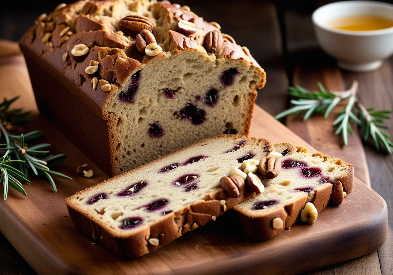 Nut Bread with Raisins