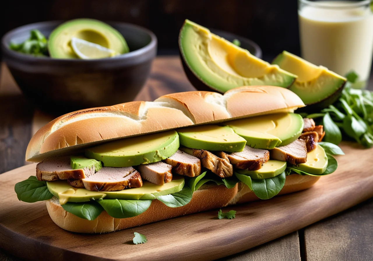 Chicken and Avocado Sandwich
