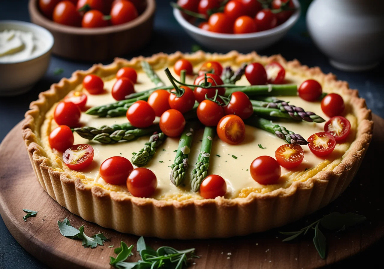 Ricotta Quiche with Queller