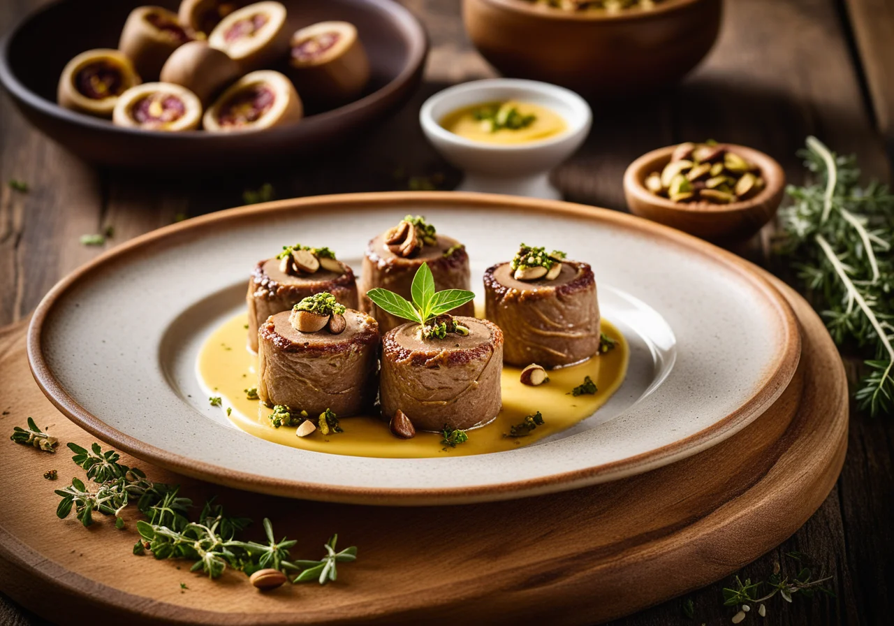 Veal Roulades with Filling