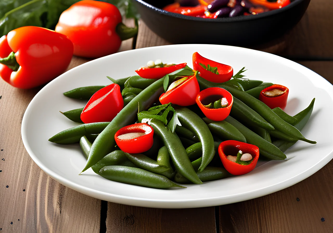 Bean‑Pepper Skillet