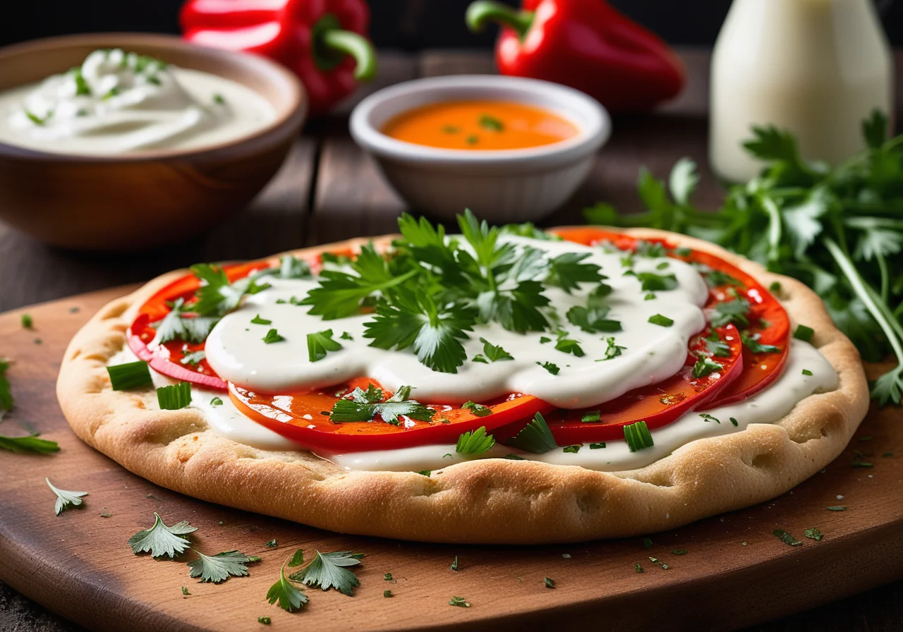 Flatbread with Yogurt