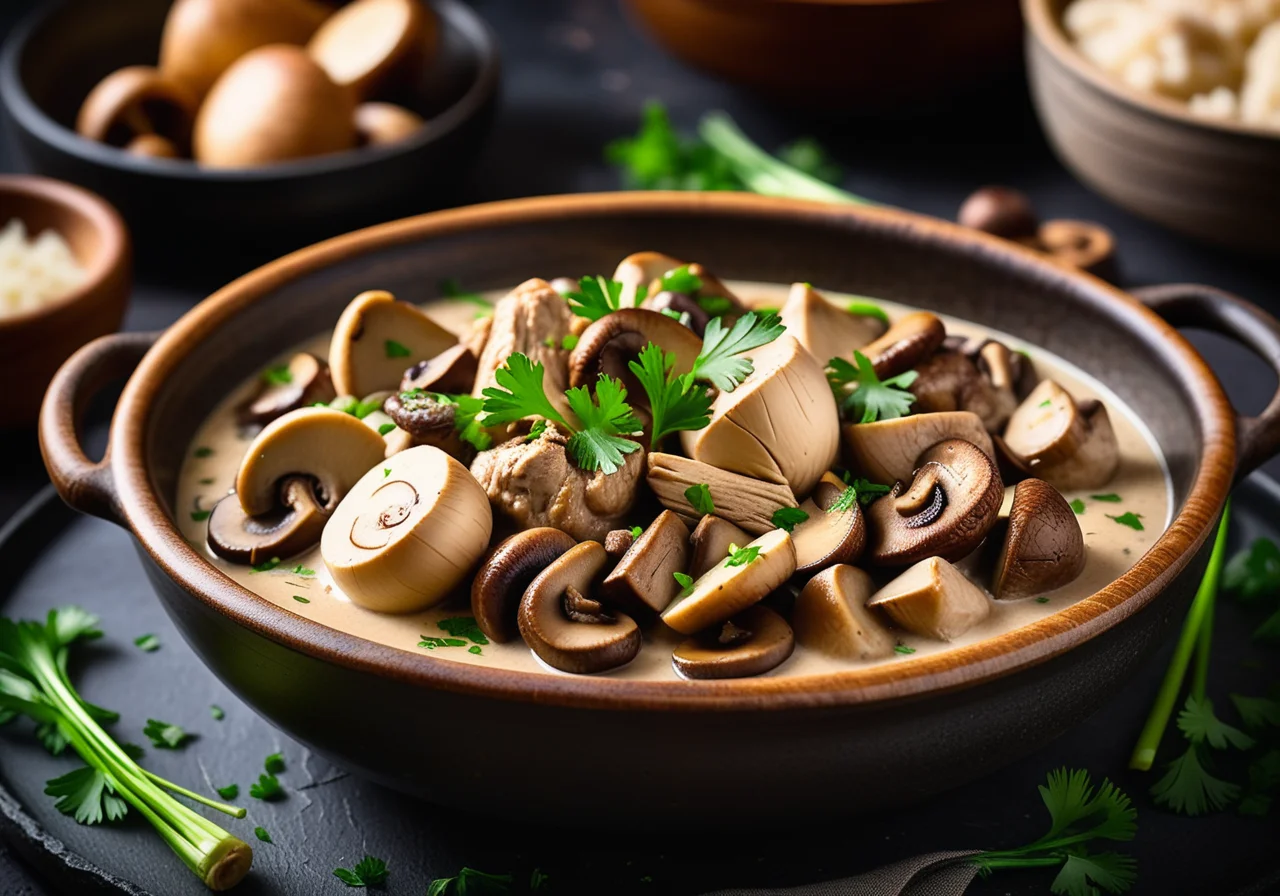 Champignon Chicken Stew