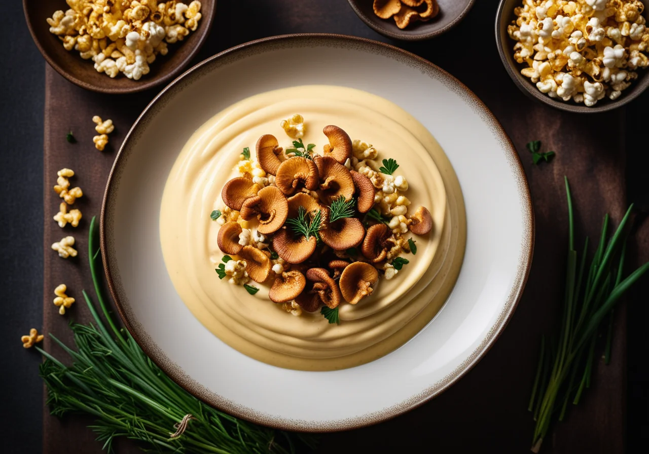 Corn Cream with Truffle