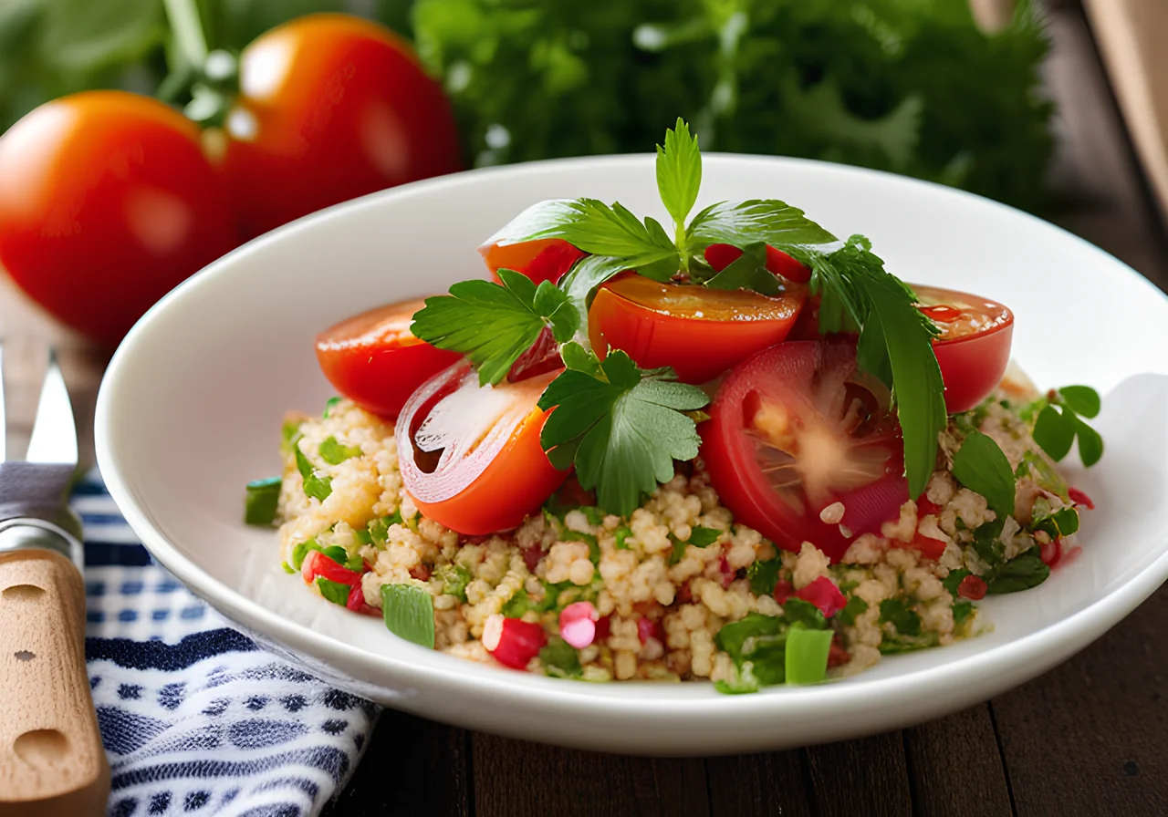 Quick Bulgur Salad
