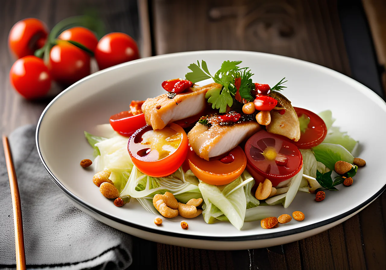 Chicken Fillet with Chinese Cabbage