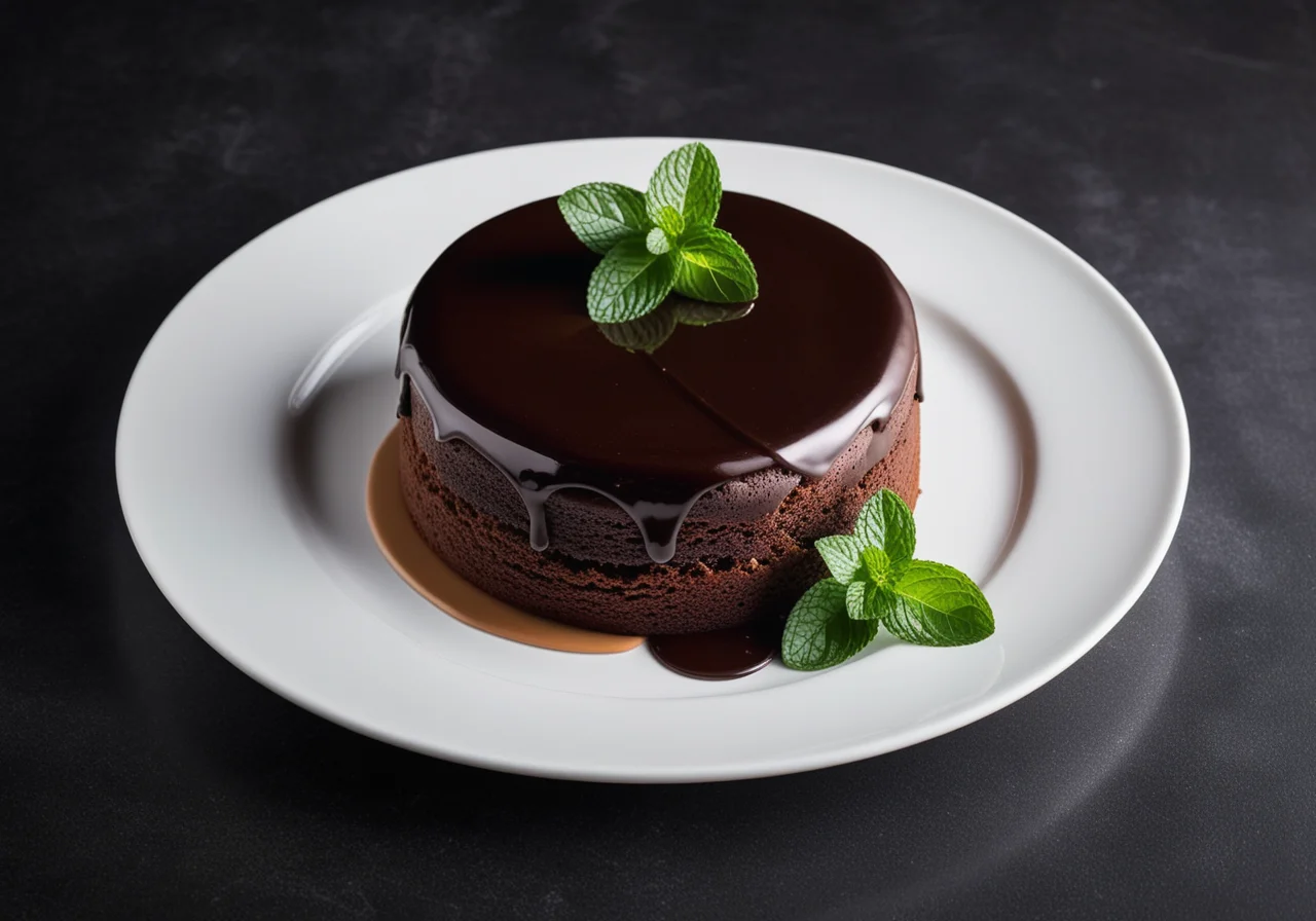 Moist Chocolate Cake for Springform