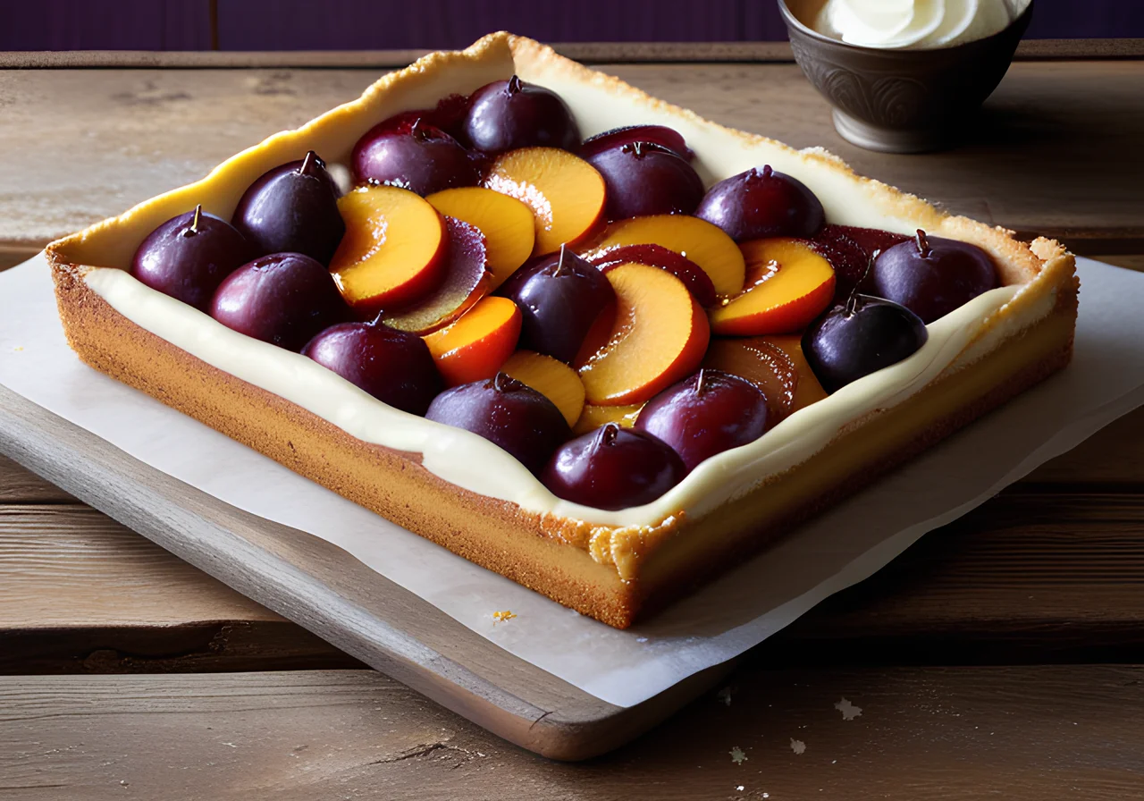 Plum Sheet Cake