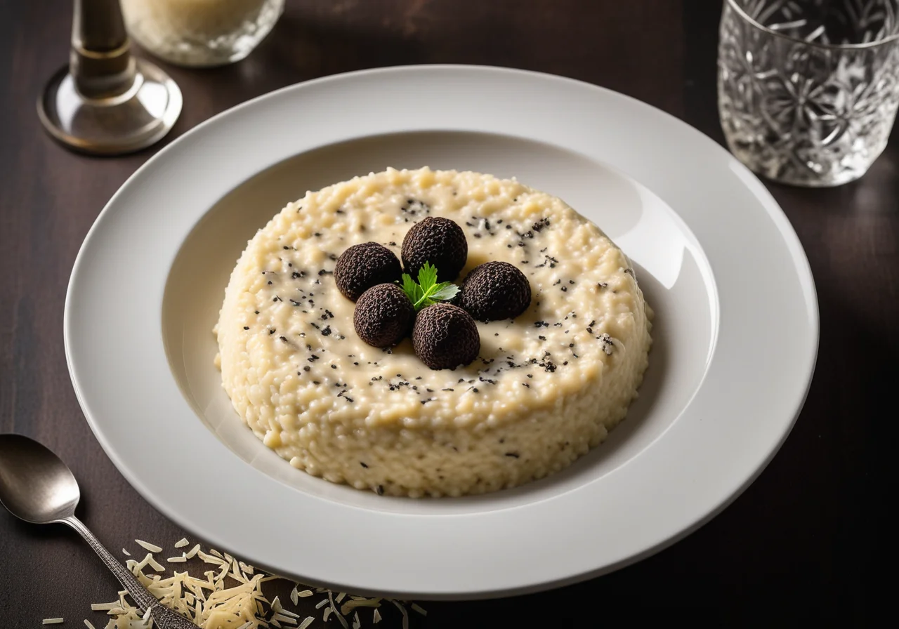 Parmesan and Black Truffle Risotto