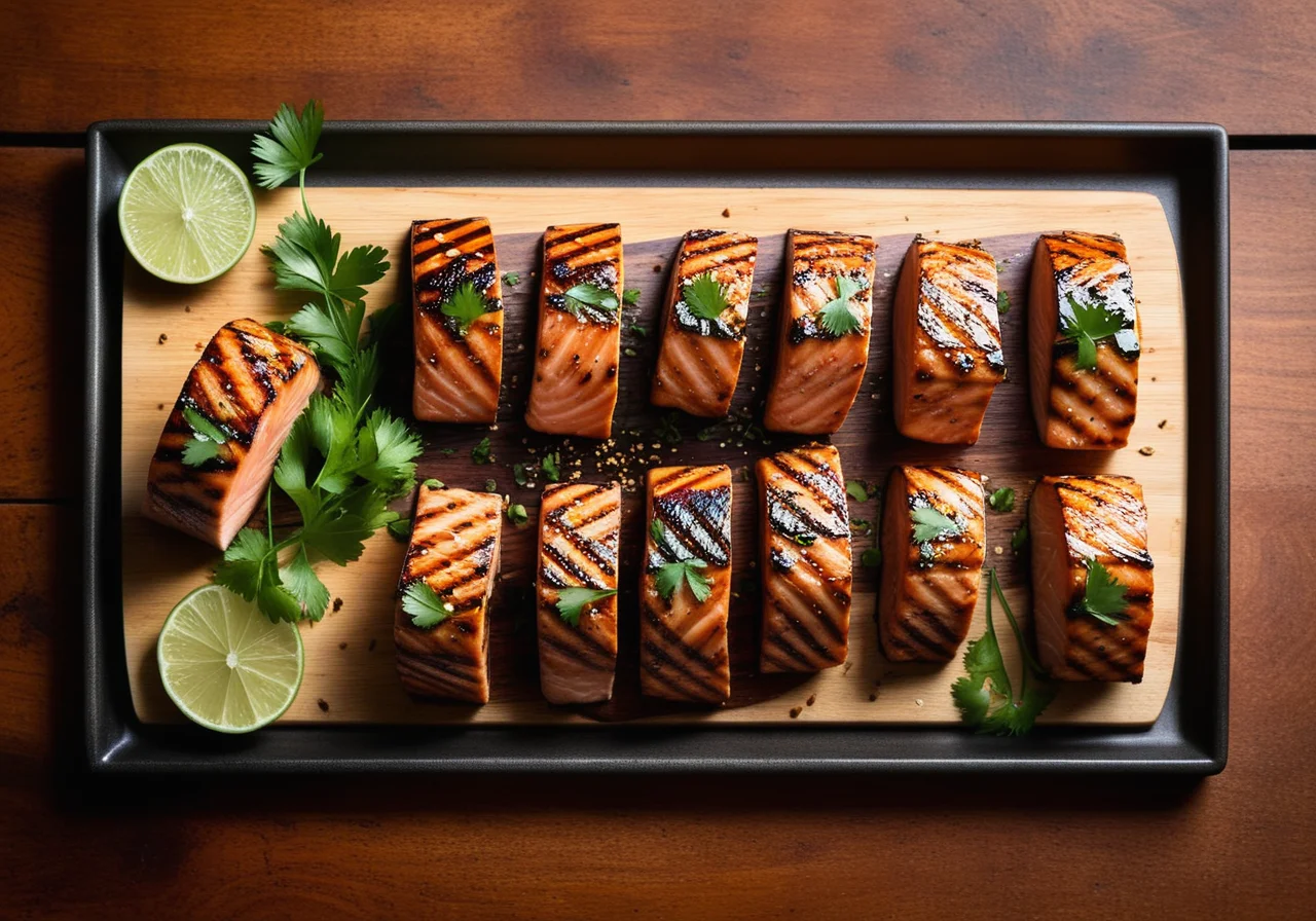Marinated Grilled Salmon