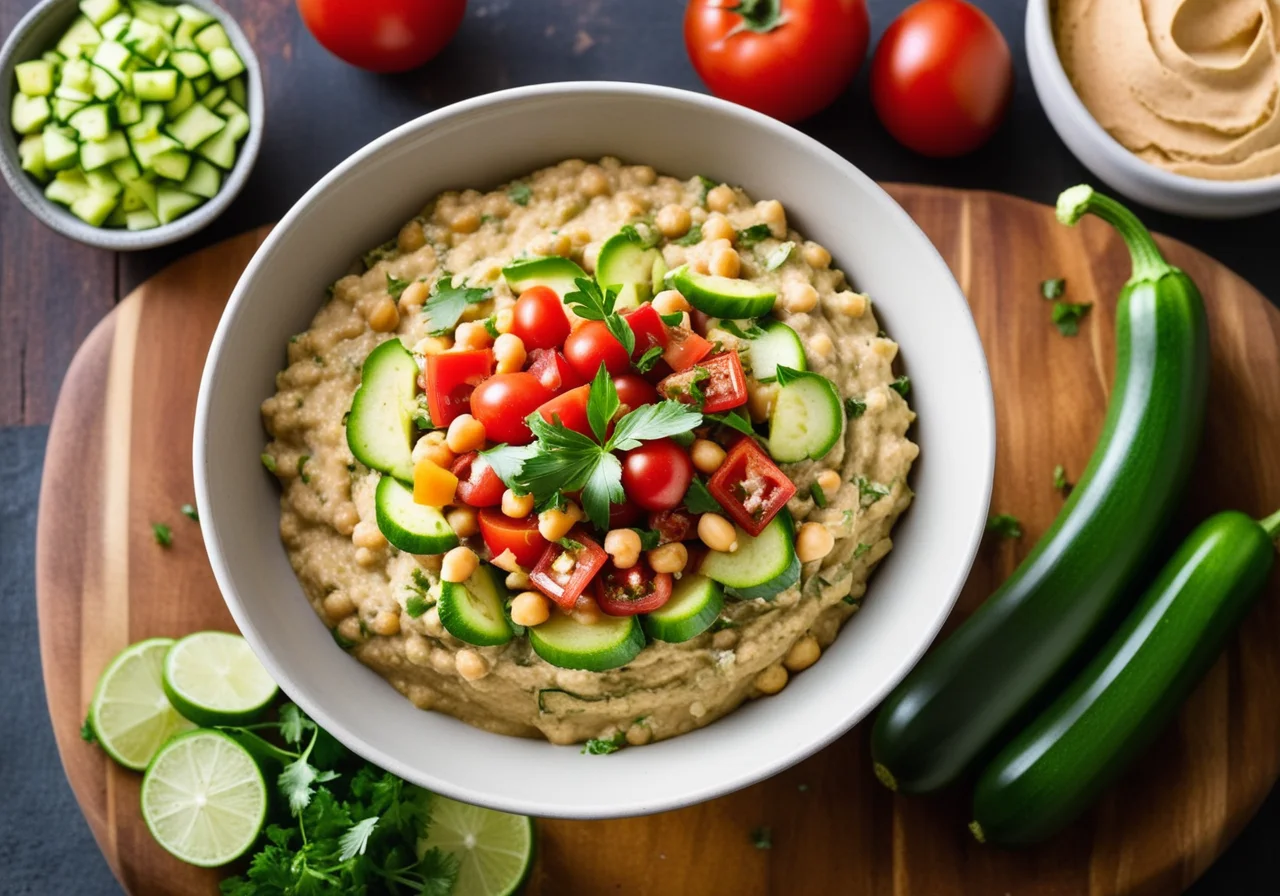 Chickpea Eggplant Cream