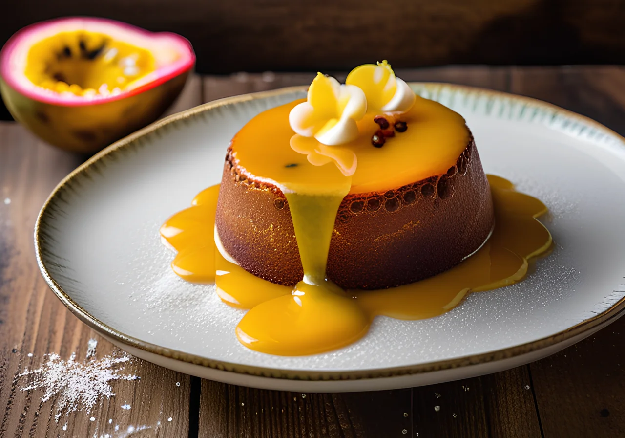 Creamy Passionfruit Cake