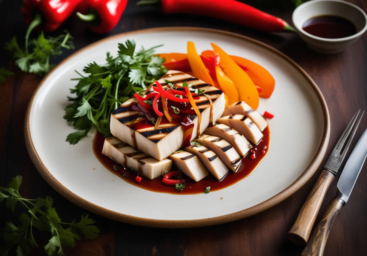 Swordfish with Vegetables