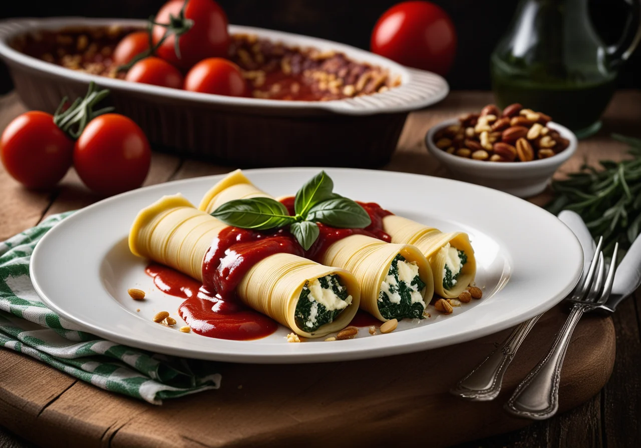 Pasta with Ricotta Filling