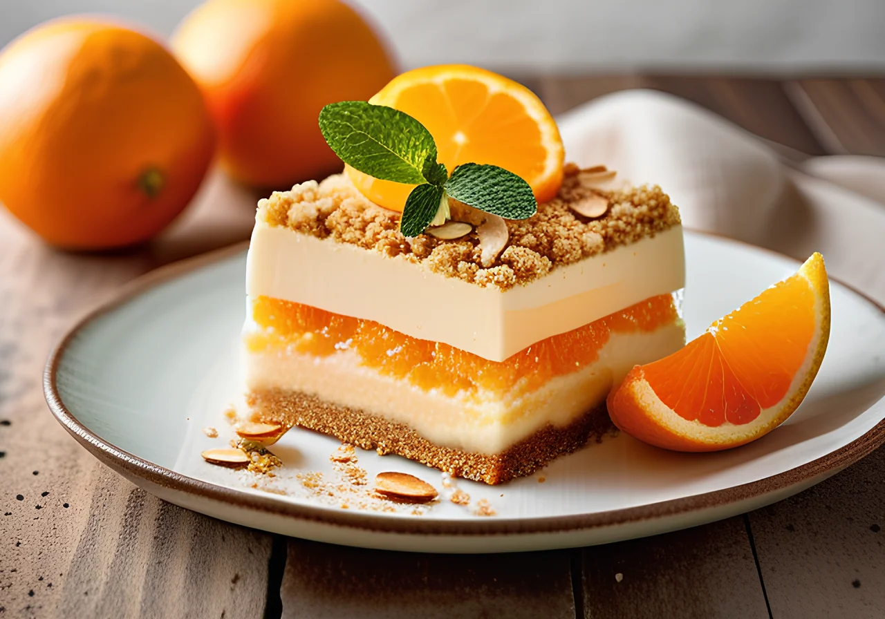 Orange Cream with Quark and Yogurt