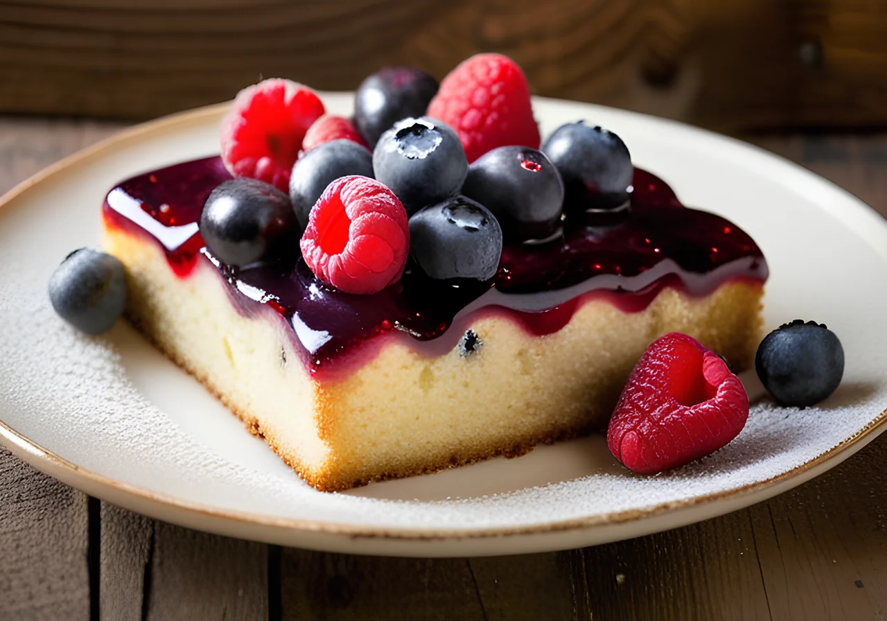 Summer Berry Cake