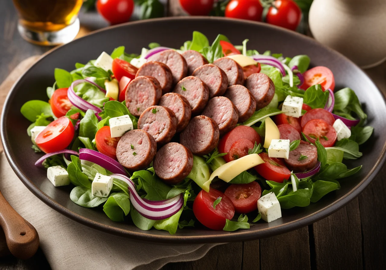 Mixed Sausage Salad