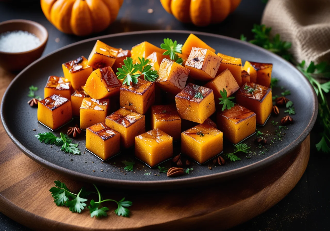 Roasted Muscat Pumpkin